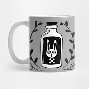 poison bottle Witchy Botanical bunny Mug